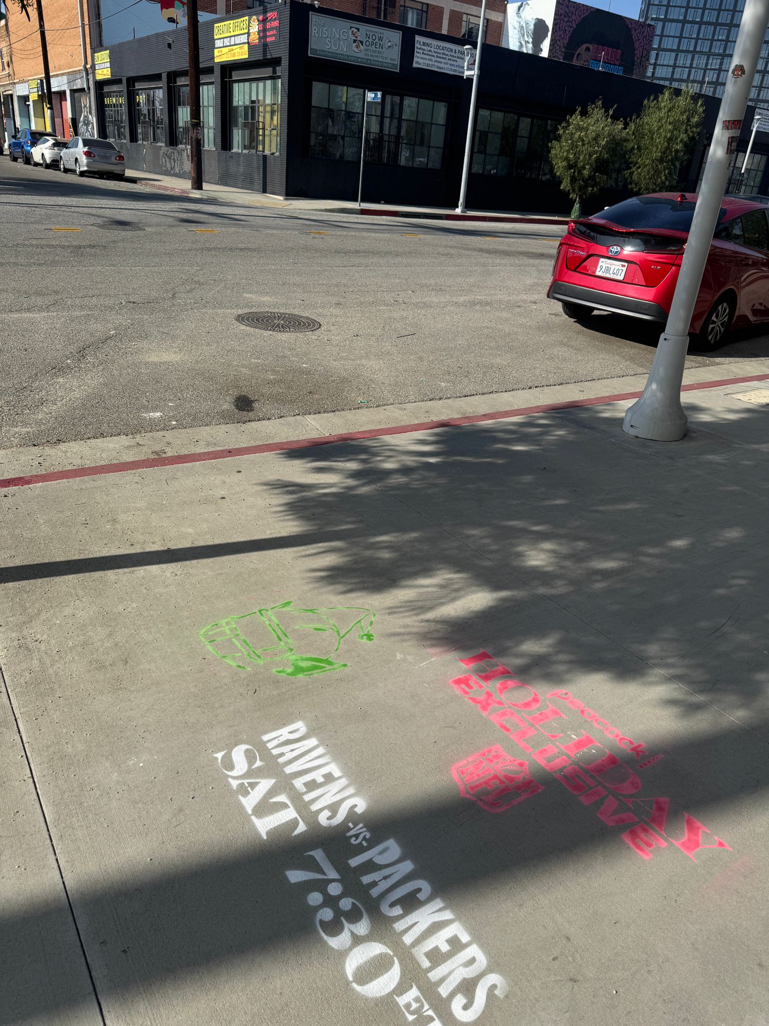 Stencil 8.5 Arts District Hope St